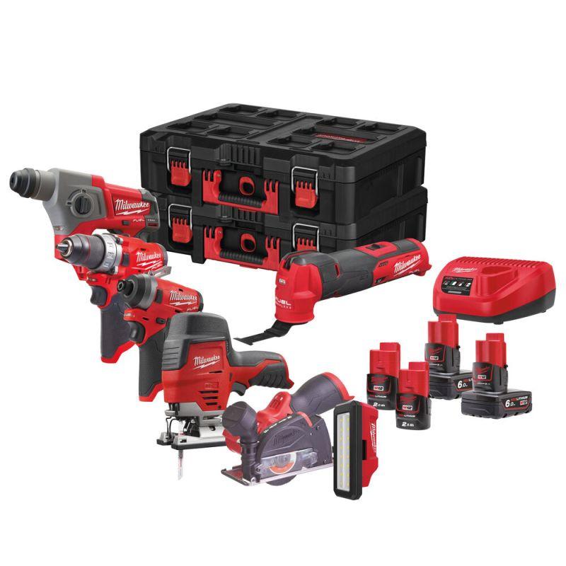 Milwaukee M Fpp A P Zestaw Powerpack M M Fpd M Fid