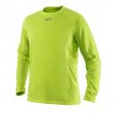 WWLSY-S - Light weight performance long sleeve shirt - HI-VIS WORKSKIN™, size S, 4933464109