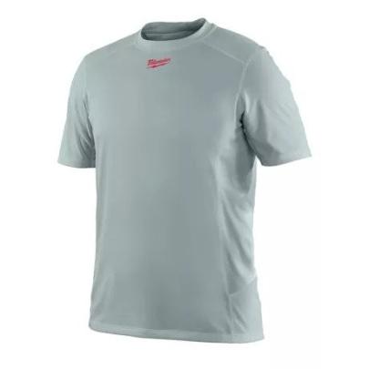 WWSSG-M - Light weight performance short sleeve shirt grey WORKSKIN™