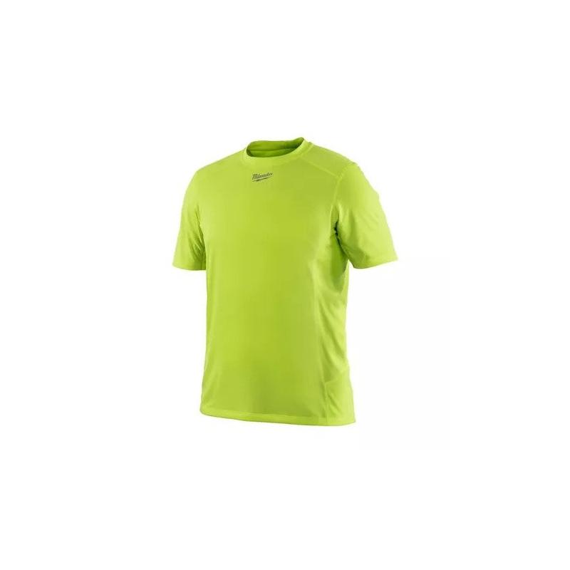 WWSSY-XXL - Light weight performance short sleeve shirt HI-VIS WORKSKIN™