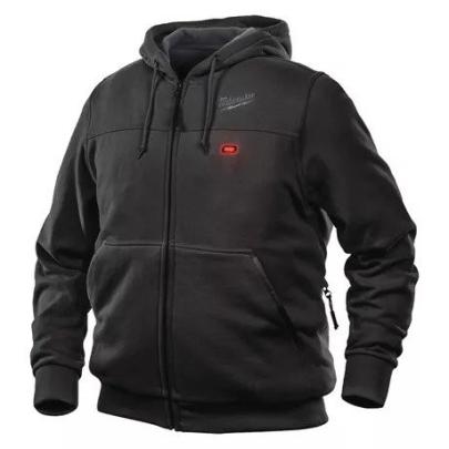 M12 HH BL2-201-L - Black heated hoodie, M12™ Li-ion 12 V