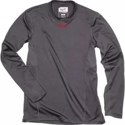 CWBLM-XXL - Cold weather base layer grey WORKSKIN™