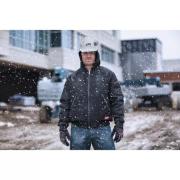 WGJHBL-S - Hooded jacket black GRIDIRON™