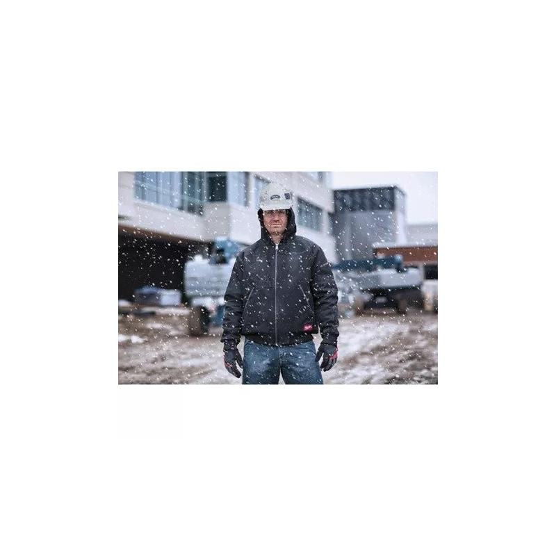 WGJHBL-XXL - Hooded jacket black GRIDIRON™ WGJHBL-XXL - Hooded jacket black GRIDIRON™