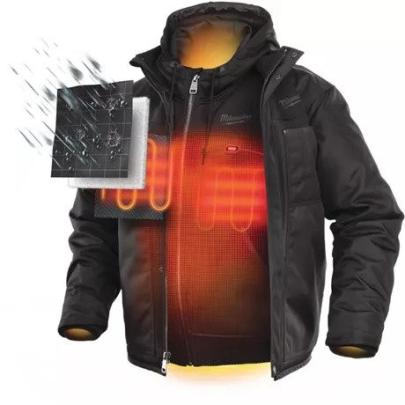 M12 HJ 3IN1-0-S - 3 in 1 Heated jacket, M12™ Li-ion 12 V