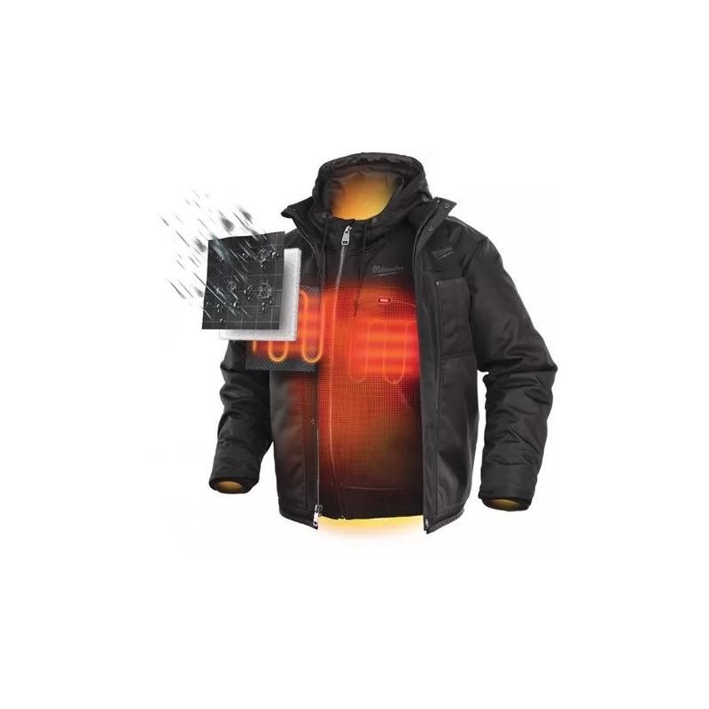 M12 HJ 3IN1-201-M - 3 in 1 Heated jacket, M12™ Li-ion 12 V