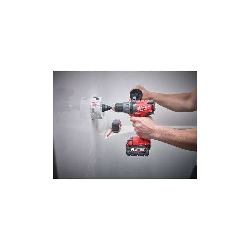 M18 FPD-502X - Percussion drill with battery and in HD Box FUEL™, charger supplied: 59 min M18 FPD-502X - Percussion drill with battery and in HD Box FUEL™, charger supplied: 59 min