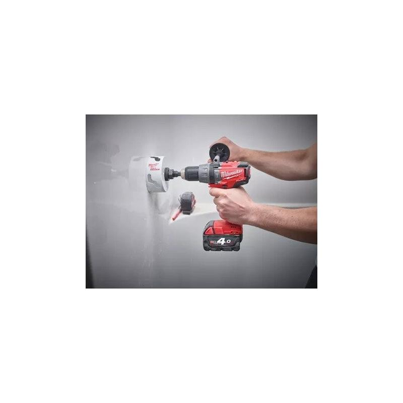 M18 FPD-202X - Percussion drill with battery and in HD Box FUEL™, charger supplied: 26 min M18 FPD-202X - Percussion drill with battery and in HD Box FUEL™, charger supplied: 26 min