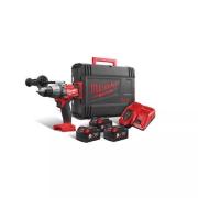 M18 SET1D-503X - Percussion drill with 3 batteries and in HD Box FUEL™, charger supplied: 59 min