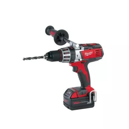 HD18 PD-32C + M18BX - Percussion drill 18 V, 3.0 Ah, HEAVY DUTY, with 3 batteries and charger