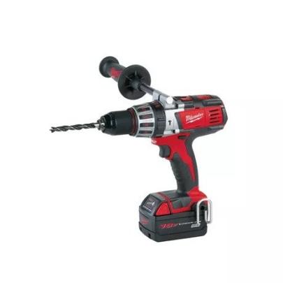 HD18 PD-32C + M18BX - Percussion drill 18 V, 3.0 Ah, HEAVY DUTY, with 3 batteries and charger