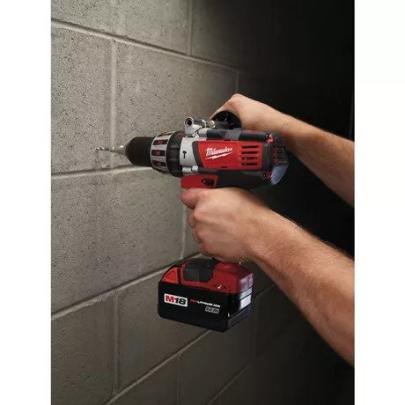HD18 PD-32C + M18BX - Percussion drill 18 V, 3.0 Ah, HEAVY DUTY, with 3 batteries and charger