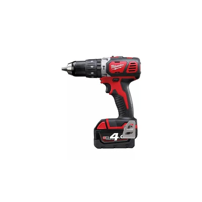 MILWAUKEE M18 BPD 403C Compact percussion drill 18 V 4.0 Ah with 3 batteries and charger 4933448360