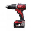 M18 BPD-403C - Compact percussion drill 18 V, 4.0 Ah, with 3 batteries and charger, 4933448360