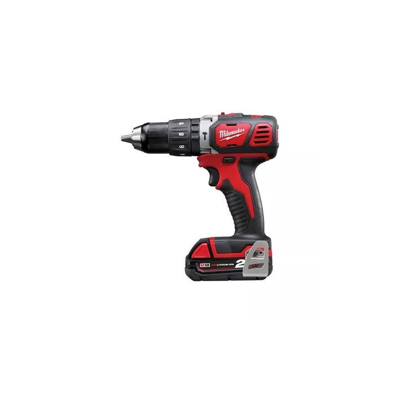 M18 BPD-201C - Compact percussion drill 18 V, 2.0 Ah, with 2 batteries and charger M18 BPD-201C - Compact percussion drill 18 V, 2.0 Ah, with 2 batteries and charger