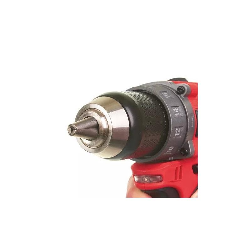 M12 FPD-402XA -  Sub compact 2-speed percussion drill 12 V, 4.0 Ah, with 2 batteries and charger