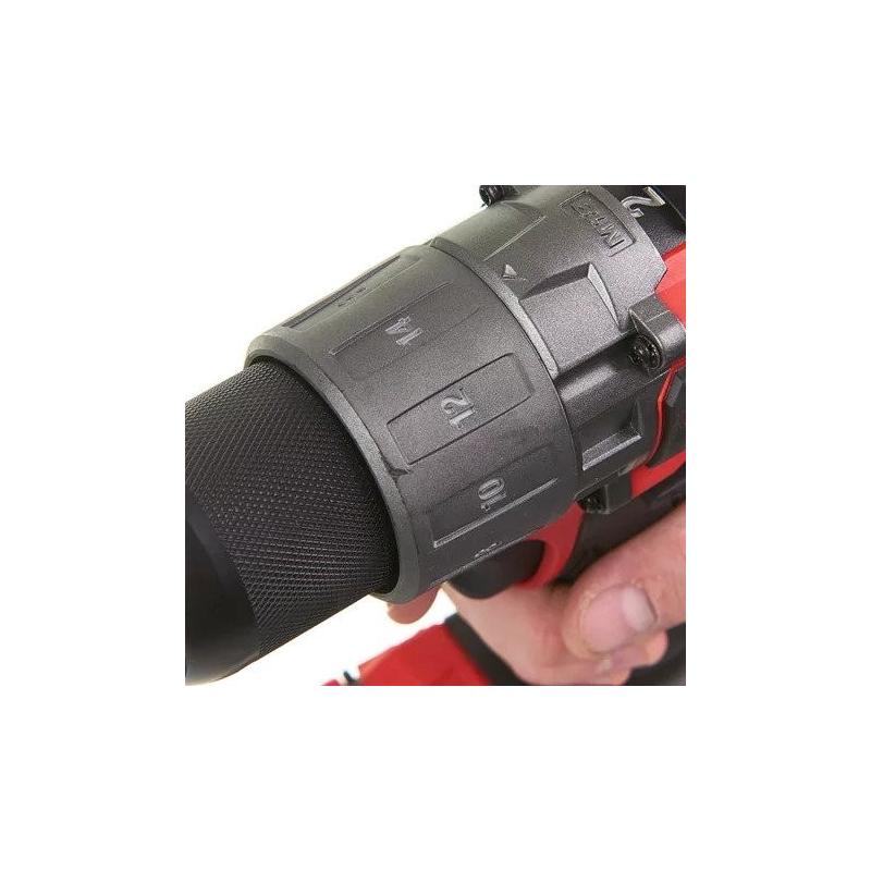 M18 FPD2-402C - Wiertarko - wkrętarka udarowa 18 V, 4.0 Ah, FUEL™, w walizce, z 2 akumulatorami i ładowarką