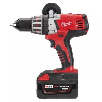 HD28 PD-33C - Percussion drill 28 V, 3.0 Ah, HEAVY DUTY, in HD Box, with 3 batteries and charger