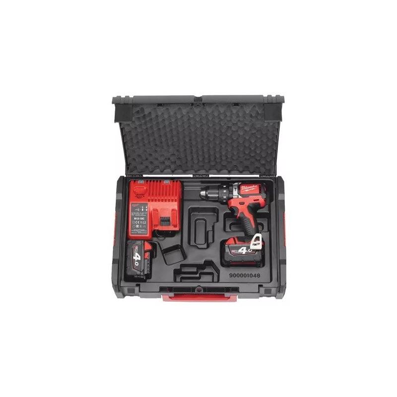 M18 BLPD-402X - Compact brushless percussion drill 18 V, 4.0 Ah, in HD Box, with 2 batteries and charger M18 BLPD-402X - Compact brushless percussion drill 18 V, 4.0 Ah, in HD Box, with 2 batteries and charger