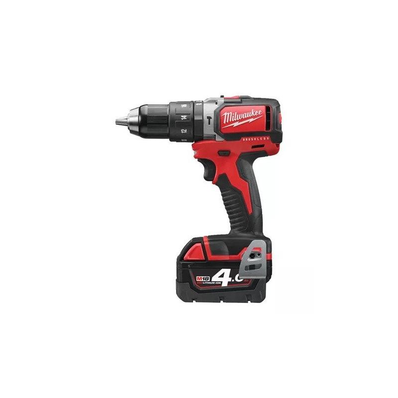M18 BLPD-402X - Compact brushless percussion drill 18 V, 4.0 Ah, in HD Box, with 2 batteries and charger M18 BLPD-402X - Compact brushless percussion drill 18 V, 4.0 Ah, in HD Box, with 2 batteries and charger