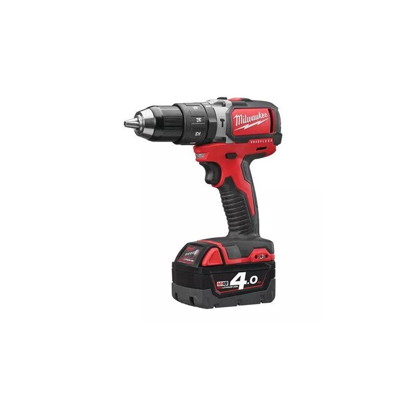 M18 BLPD-402X - Compact brushless percussion drill 18 V, 4.0 Ah, in HD Box, with 2 batteries and charger M18 BLPD-402X - Compact brushless percussion drill 18 V, 4.0 Ah, in HD Box, with 2 batteries and charger