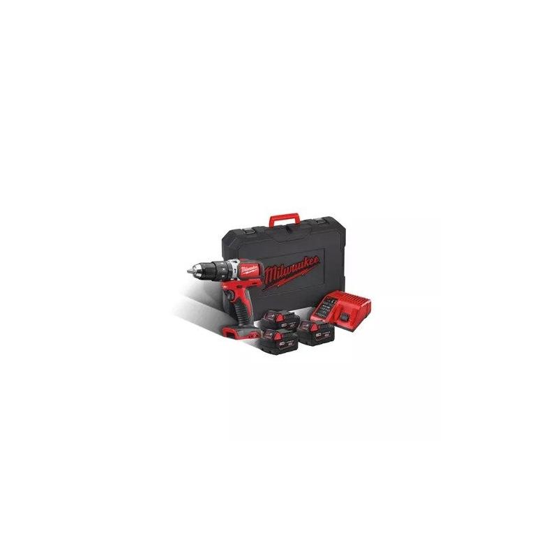 M18 BLPD-303C - Compact brushless percussion drill 18 V, 3.0 Ah, in HD Box, with 3 batteries and charger M18 BLPD-303C - Compact brushless percussion drill 18 V, 3.0 Ah, in HD Box, with 3 batteries and charger