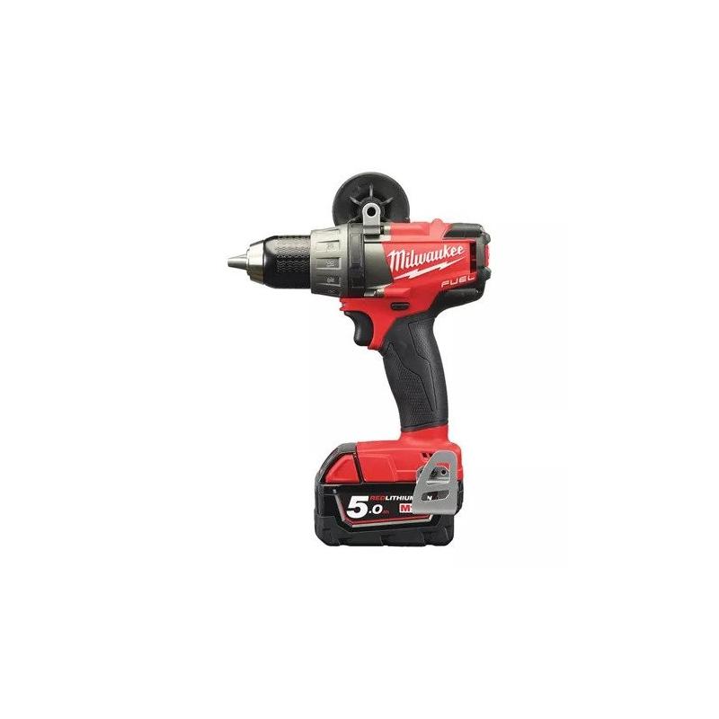 M18 FDD-502X - Wiertarko-wkrętarka 18 V, 5.0 Ah, FUEL™, w walizce, z 2 akumulatorami i ładowarką M18 FDD-502X - Wiertarko-wkrętarka 18 V, 5.0 Ah, FUEL™, w walizce, z 2 akumulatorami i ładowarką