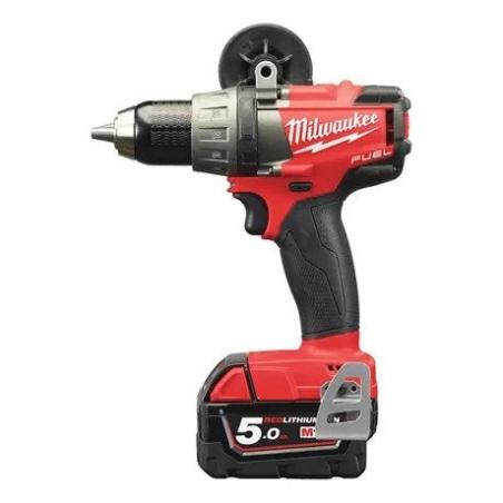 M18 FDD-502X - Wiertarko-wkrętarka 18 V, 5.0 Ah, FUEL™, w walizce, z 2 akumulatorami i ładowarką M18 FDD-502X - Wiertarko-wkrętarka 18 V, 5.0 Ah, FUEL™, w walizce, z 2 akumulatorami i ładowarką