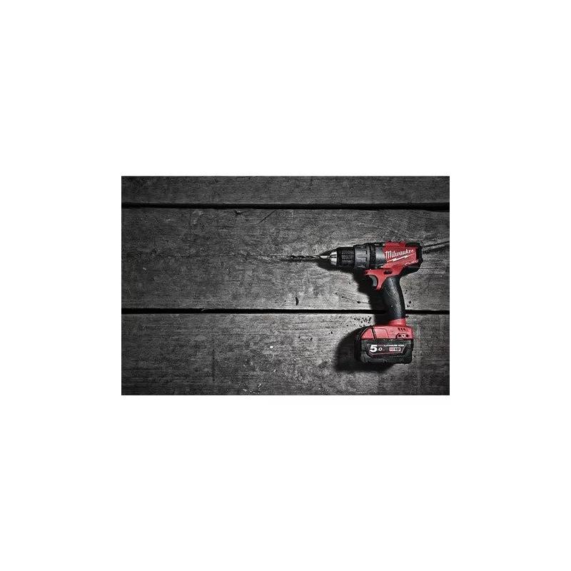 M18 FDD-502X - Wiertarko-wkrętarka 18 V, 5.0 Ah, FUEL™, w walizce, z 2 akumulatorami i ładowarką M18 FDD-502X - Wiertarko-wkrętarka 18 V, 5.0 Ah, FUEL™, w walizce, z 2 akumulatorami i ładowarką