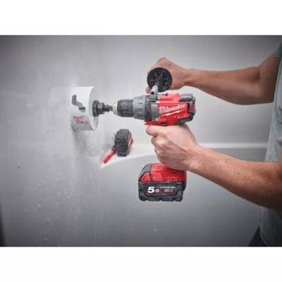 M18 FDD-502X - Wiertarko-wkrętarka 18 V, 5.0 Ah, FUEL™, w walizce, z 2 akumulatorami i ładowarką