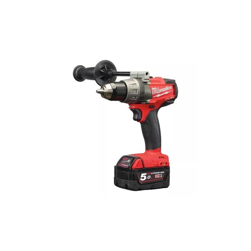 M18 FDD-502X - Wiertarko-wkrętarka 18 V, 5.0 Ah, FUEL™, w walizce, z 2 akumulatorami i ładowarką M18 FDD-502X - Wiertarko-wkrętarka 18 V, 5.0 Ah, FUEL™, w walizce, z 2 akumulatorami i ładowarką