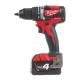 M18 CBLDD-402C - Compact brushless drill drivers 18 V, 4.0 Ah, in HD Box, with 2 batteries and charger