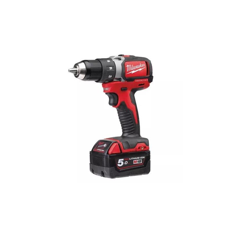 M18 BLDD-503C - Compact brushless drill drivers 18 V, 5.0 Ah, in HD Box, with 3 batteries and charger M18 BLDD-503C - Compact brushless drill drivers 18 V, 5.0 Ah, in HD Box, with 3 batteries and charger