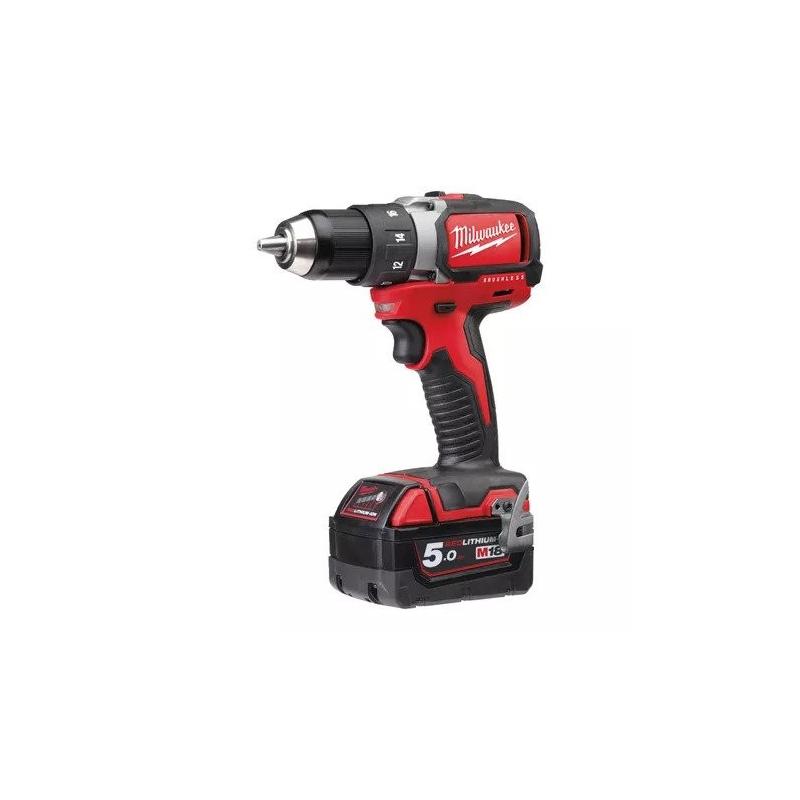 M18 BLDD-503C - Compact brushless drill drivers 18 V, 5.0 Ah, in HD Box, with 3 batteries and charger M18 BLDD-503C - Compact brushless drill drivers 18 V, 5.0 Ah, in HD Box, with 3 batteries and charger