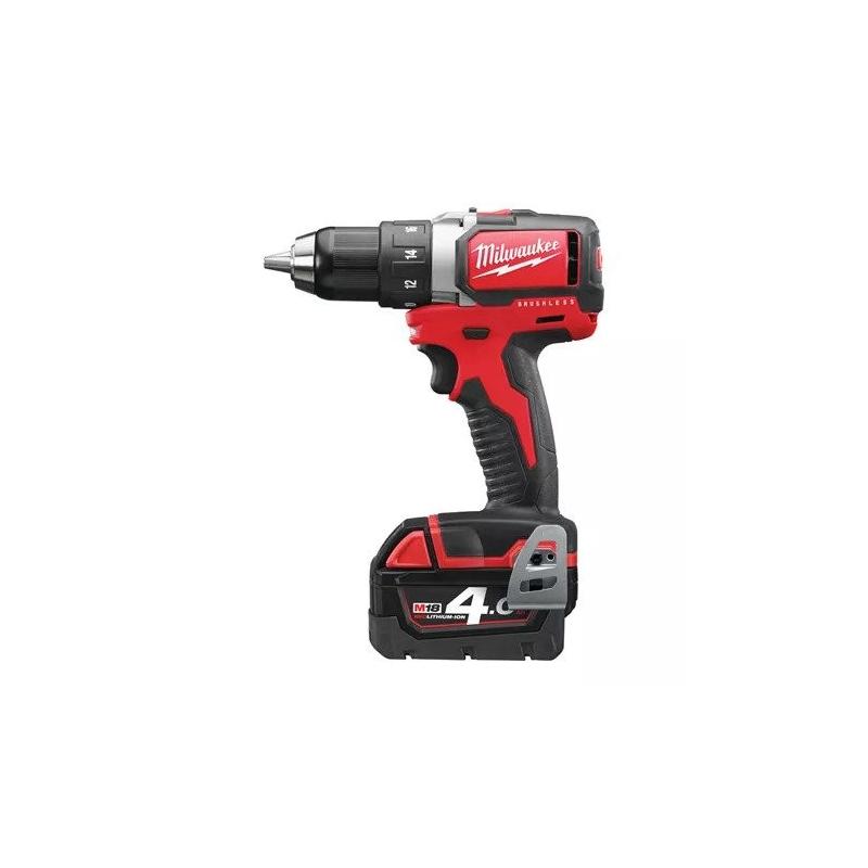 M18 BLDD-402C - Compact brushless drill drivers 18 V, 4.0 Ah, in HD Box, with 2 batteries and charger M18 BLDD-402C - Compact brushless drill drivers 18 V, 4.0 Ah, in HD Box, with 2 batteries and charger