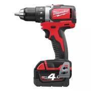 M18 BLDD-402C - Compact brushless drill drivers 18 V, 4.0 Ah, in HD Box, with 2 batteries and charger