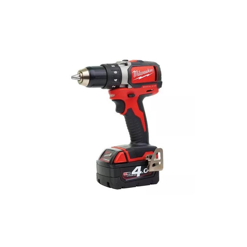 M18 BLDD-402C - Compact brushless drill drivers 18 V, 4.0 Ah, in HD Box, with 2 batteries and charger M18 BLDD-402C - Compact brushless drill drivers 18 V, 4.0 Ah, in HD Box, with 2 batteries and charger