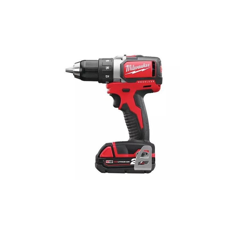 M18 BLDD-202C - Compact brushless drill drivers 18 V, 2.0 Ah, in HD Box, with 2 batteries and charger M18 BLDD-202C - Compact brushless drill drivers 18 V, 2.0 Ah, in HD Box, with 2 batteries and charger
