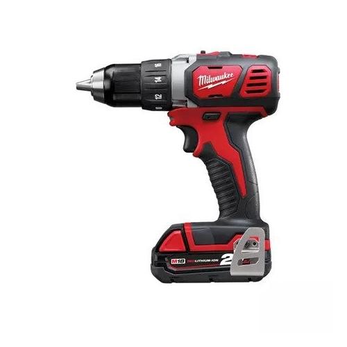 M18 BDD-202X - Compact drill drivers 18 V, 2.0 Ah, in HD Box, with 2 batteries and charger, 4933446195