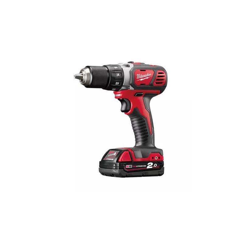 M18 BDD-202X - Compact drill drivers 18 V, 2.0 Ah, in HD Box, with 2 batteries and charger M18 BDD-202X - Compact drill drivers 18 V, 2.0 Ah, in HD Box, with 2 batteries and charger