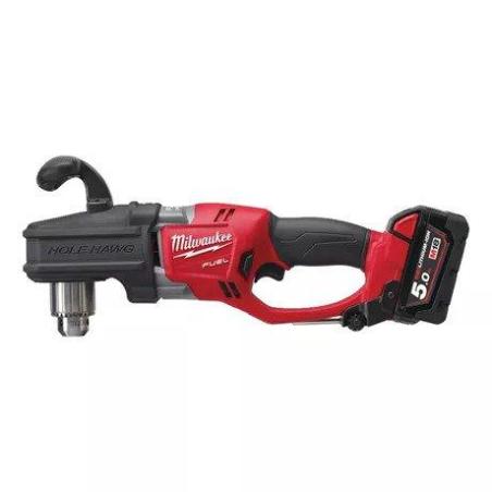 M18 CRAD-502X - Wiertarka kątowa 18 V, 5.0 Ah, M18 FUEL™, w walizce, z 2 akumulatorami i ładowarką M18 CRAD-502X - Wiertarka kątowa 18 V, 5.0 Ah, M18 FUEL™, w walizce, z 2 akumulatorami i ładowarką