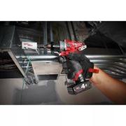 M12 FDD-402XA - Sub compact 2-speed drill drivers 12 V, 4.0 Ah, M12 FUEL™, in HD Box, with 2 batteries and charger