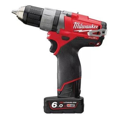 M12 CDD-602X - Subkompaktowa 2-biegowa wiertarko - wkrętarka 12 V, 6.0 Ah, M12 FUEL™, w walizce, z 2 akumulatorami i ładowarką