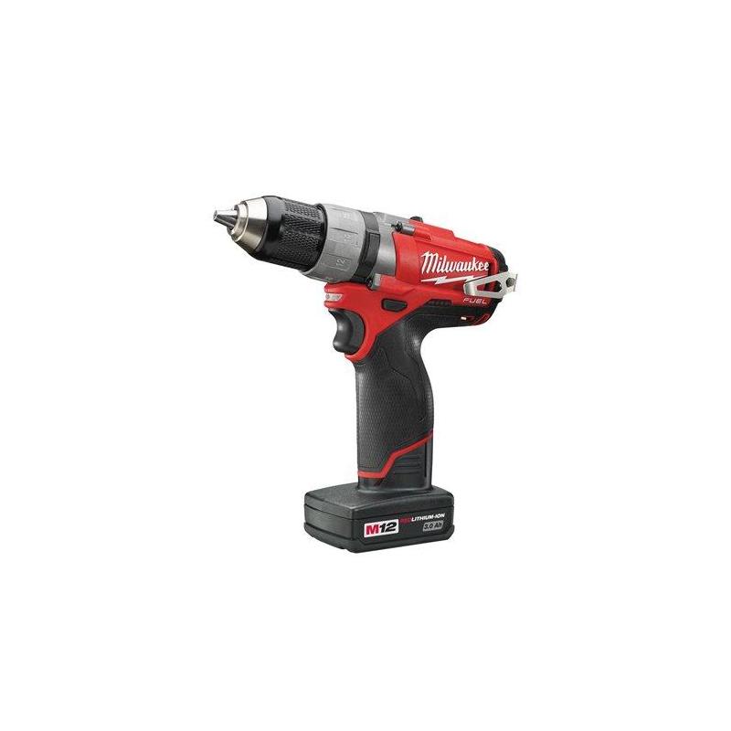 M12 CDD-302C - Compact 2-speed drill drivers 12 V, 3.0 Ah, M12 FUEL™, in HD Box, with 2 batteries and charger M12 CDD-302C - Compact 2-speed drill drivers 12 V, 3.0 Ah, M12 FUEL™, in HD Box, with 2 batteries and charger