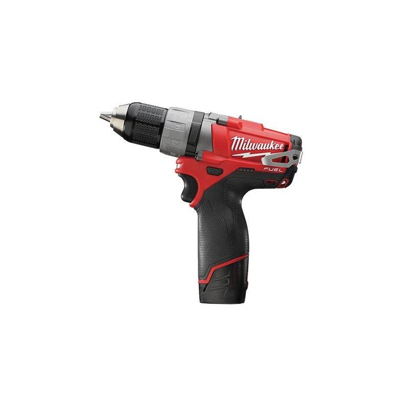 M12 CDD-202C - Compact 2-speed drill drivers 12 V, 2.0 Ah, M12 FUEL™, in HD Box, with 2 batteries and charger M12 CDD-202C - Compact 2-speed drill drivers 12 V, 2.0 Ah, M12 FUEL™, in HD Box, with 2 batteries and charger