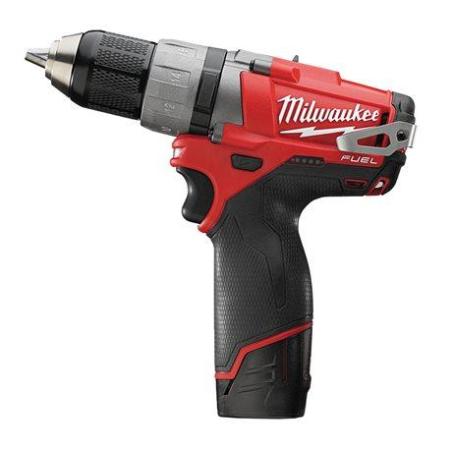 M12 CDD-202C - Subkompaktowa 2-biegowa wiertarko - wkrętarka 12 V, 2.0 Ah, M12 FUEL™, w walizce, z 2 akumulatorami i ładowarką