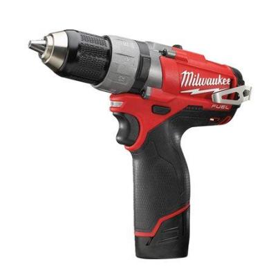 M12 CDD-202C - Subkompaktowa 2-biegowa wiertarko - wkrętarka 12 V, 2.0 Ah, M12 FUEL™, w walizce, z 2 akumulatorami i ładowarką