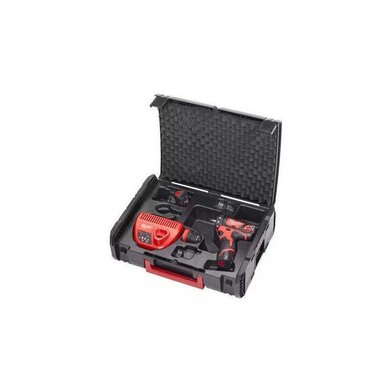 M12 BDDXKIT-202C - Sub compact drill driver removable chuck 12 V, 2.0 Ah, in HD Box, in kit M12 BDDXKIT-202C - Sub compact drill driver removable chuck 12 V, 2.0 Ah, in HD Box, in kit