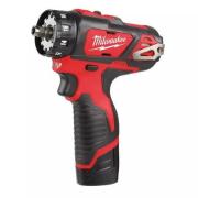 M12 BDDX-203X - Sub compact drill driver removable chuck 12 V, 3.0 Ah, in HD Box, with 2 batteries and charger