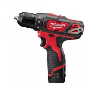 M12 BDD-152C - Sub compact drill driver 12 V, 1.5 Ah, in HD Box, with 2 batteries and charger